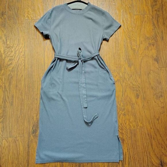 Casual blue maxi dress - Picture 2 of 5